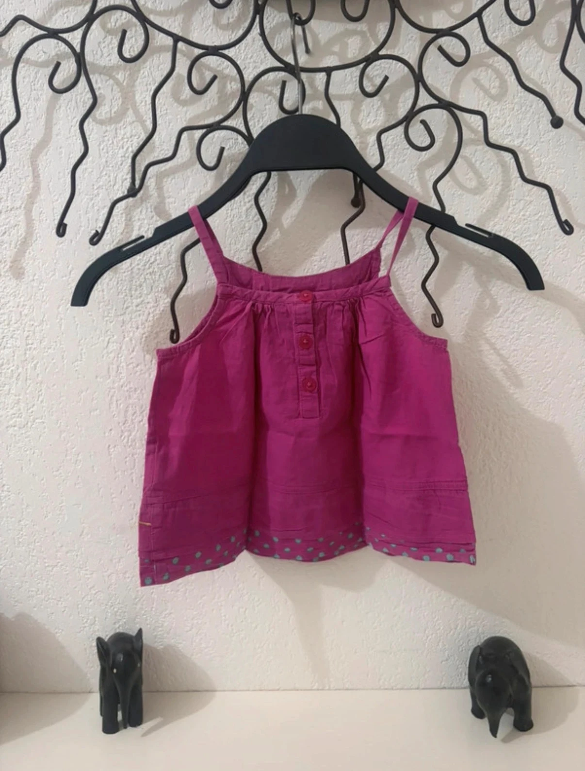 Lot of 5 girls' summer tops age 3 years – photo 9